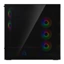Arctic Xtender ARGB Tempered Glass E-ATX Mid Tower PC Case with 5 Pre-Installed ARGB Fans - Black thumbnail 3