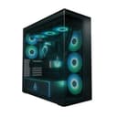 Arctic Xtender ARGB Tempered Glass E-ATX Mid Tower PC Case with 5 Pre-Installed ARGB Fans - Black thumbnail 5