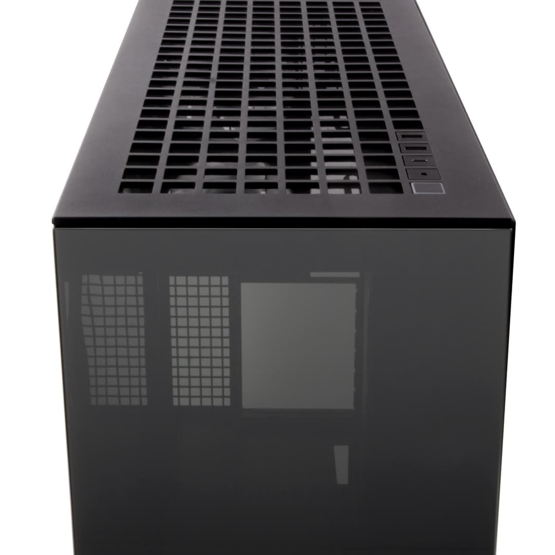 Arctic Xtender ARGB Tempered Glass E-ATX Mid Tower PC Case with 5 Pre-Installed ARGB Fans - Black - Image 9