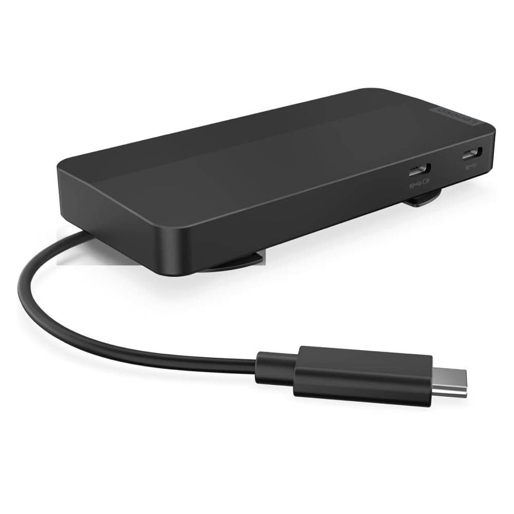 Lenovo USB-C Wired Travel Dock with 100W Adapter - 40B90100EU - Image 1
