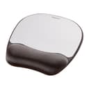 Fellowes Mouse Mat Wrist Support - Memory Foam Mouse Pad with Soft Foam Pillow - Ergonomic Mouse Mat for Computer, Laptop, Home Office Use - Compatible with Laser and Optical Mice - Silver thumbnail 1