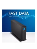 LaCie d2 Professional 8TB External Desktop Hard Drive USB-C Black thumbnail 3