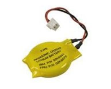 Lenovo 02K7078 CMOS RTC Backup Battery - CR2032 3V Lithium Coin Cell with Cable, 1 Pack (ThinkPad T410) - Image 1