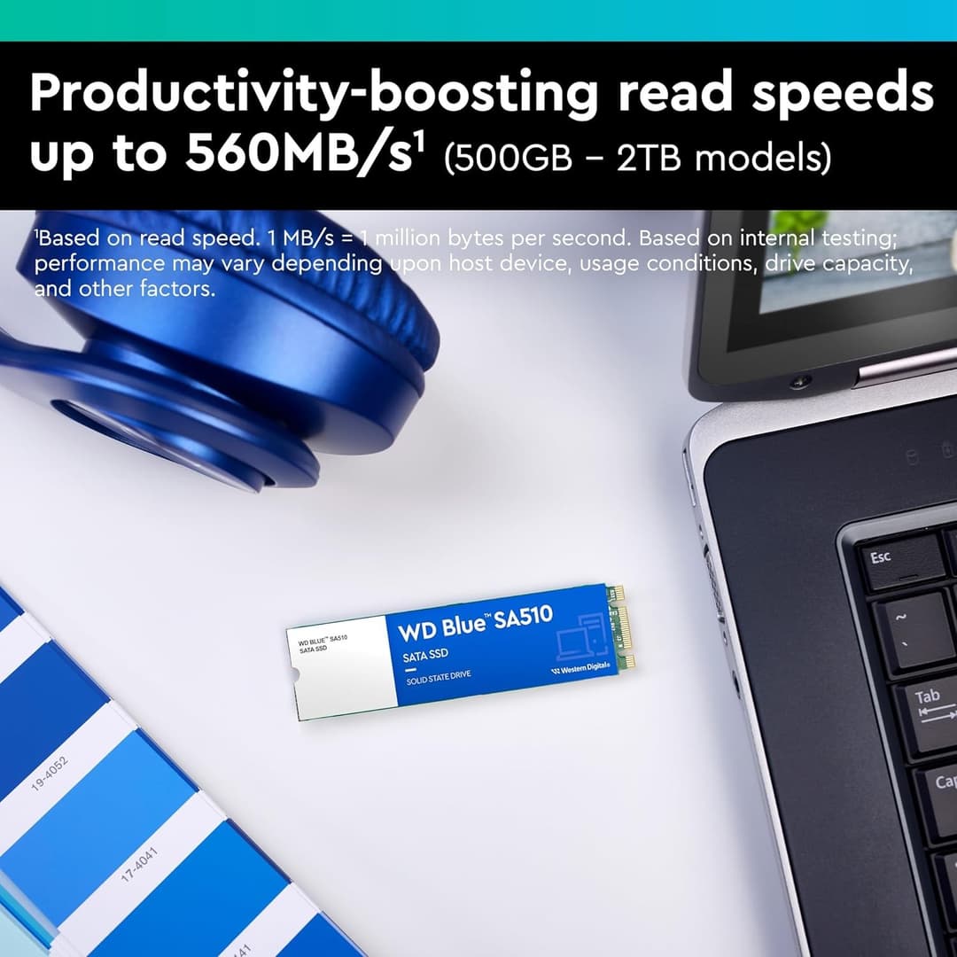 WD Blue SA510 2TB M.2 SATA SSD - Image 4