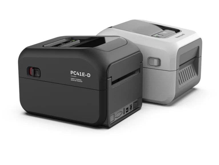 Honeywell PC42E-D Direct Thermal Label Printer 203dpi USB Ethernet Black