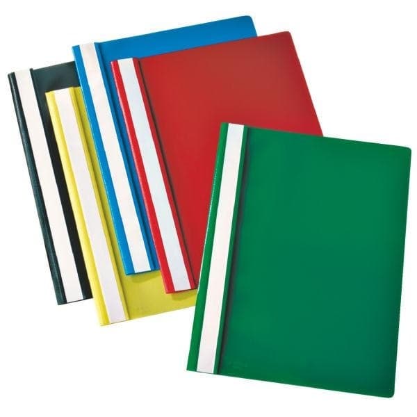 Esselte VIVIDA Flat File A4 Red Polypropylene Box of 25 - Image 2