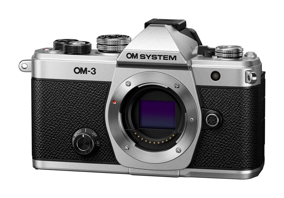 OM System OM-3 Micro Four Thirds Camera Body Only - Silver - Image 5