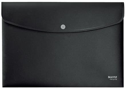 Leitz Recycle Document Wallet A4 Pack of 10 - Black - Image 1