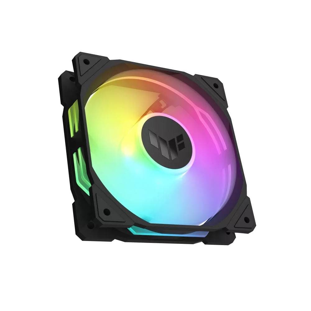 ASUS TUF Gaming TR120 ARGB Reverse 120mm Case Fan - Black Single Pack - Image 3