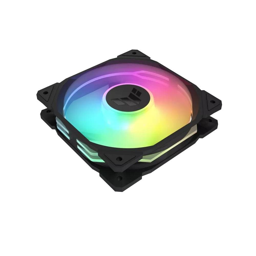 ASUS TUF Gaming TR120 ARGB Reverse 120mm Case Fan - Black Single Pack - Image 4