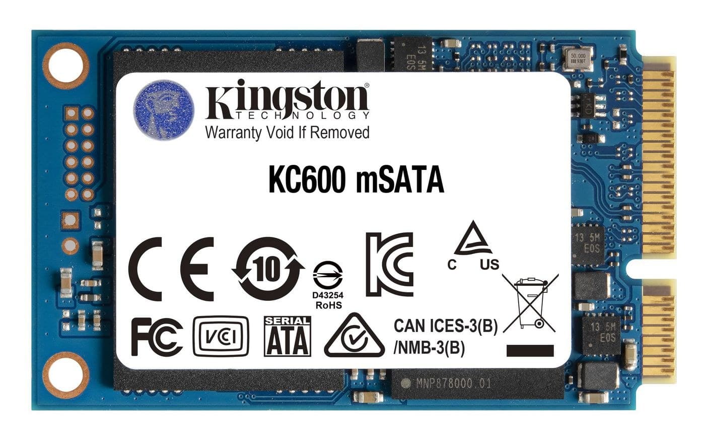Technology KC600 mSATA 256 GB
