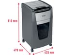 REXEL Optimum AutoFeed+ 300X Cross Cut Paper Shredder thumbnail 5