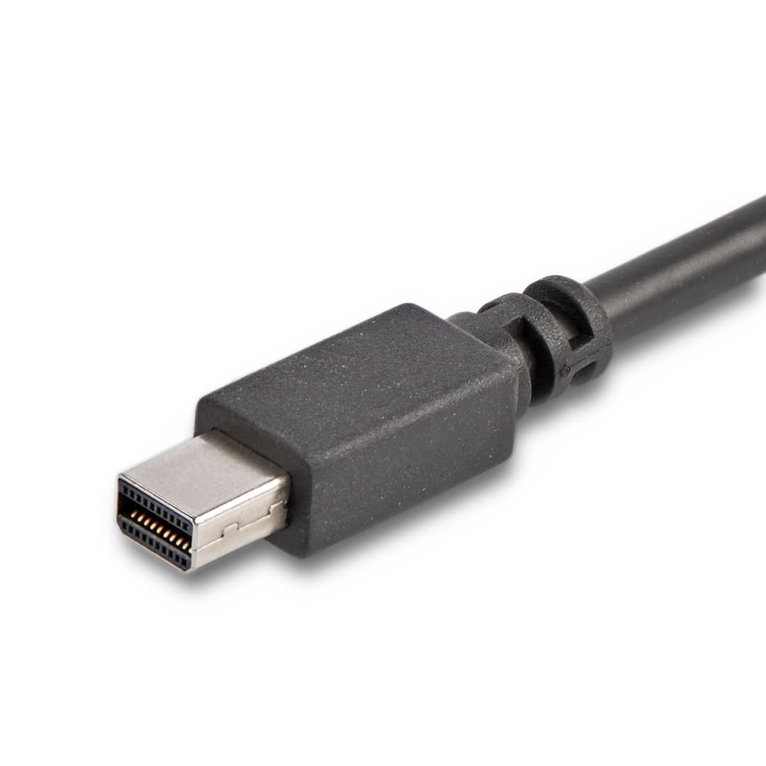 StarTech.com 6 ft. (1.8 m) USB-C to Mini DisplayPort Cable - M/M - 4K 60Hz - Black - Image 3