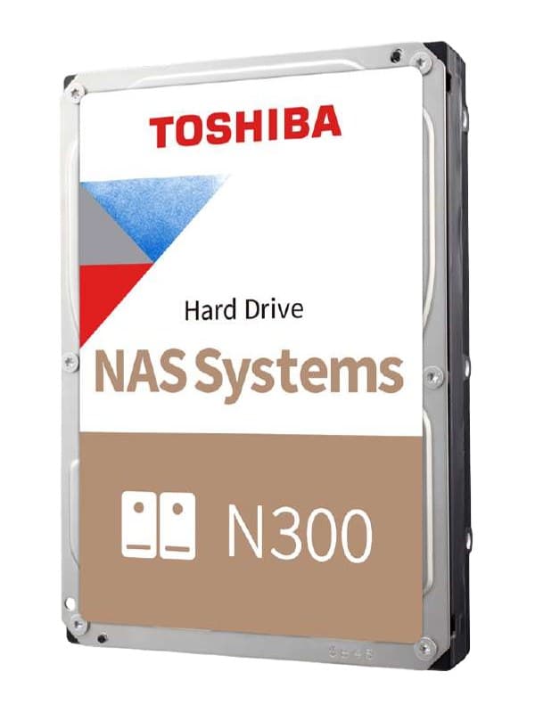 Toshiba N300 NAS internal hard drive 12 TB 7200 RPM 512 MB 3.5" Serial ATA III