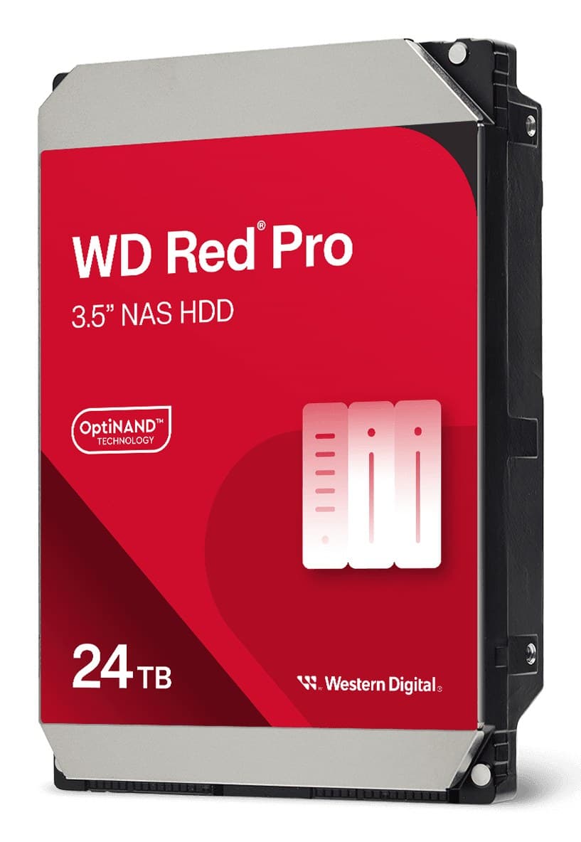 Western Digital Red Pro WD241KFGX 24 TB NAS Internal Hard Drive 7200 RPM 512 MB Cache 3.5" Serial ATA III - Image 1