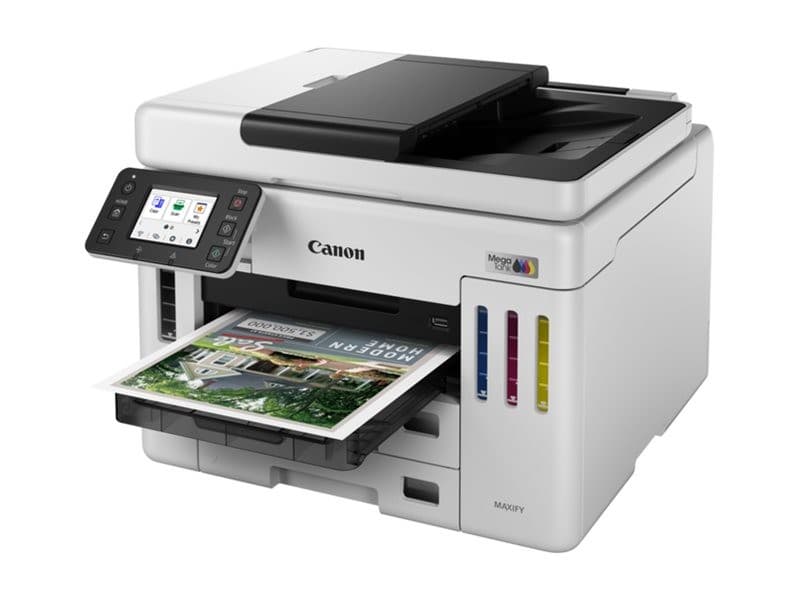 Canon MAXIFY GX7150 MegaTank All-in-One Wireless A4 Colour Inkjet Printer with Fax - Image 1