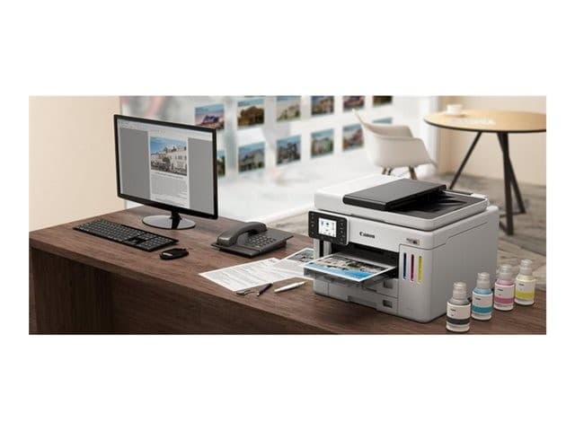 Canon MAXIFY GX7150 MegaTank All-in-One Wireless A4 Colour Inkjet Printer with Fax - Image 4