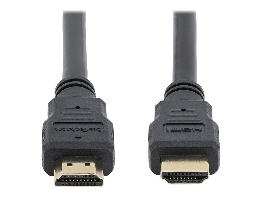 StarTech.com HDMM1M High Speed HDMI Cable with Ethernet 1m 4K 30Hz HDMI 1.4 M/M Black - Image 1