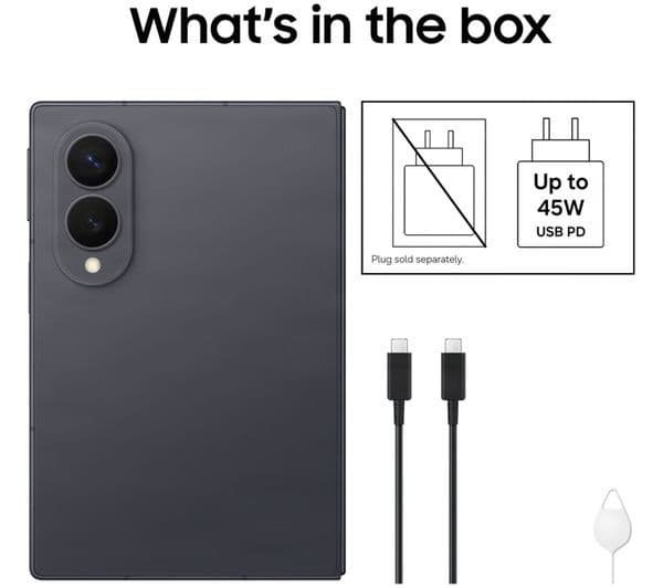 Samsung Galaxy Z Fold8 5G 256GB 12GB RAM Foldable Smartphone - Graphite - Image 7