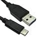 Cables Direct Câble USB 3.1 mâle de type C vers mâle de type A Noir 0,5 m thumbnail 2