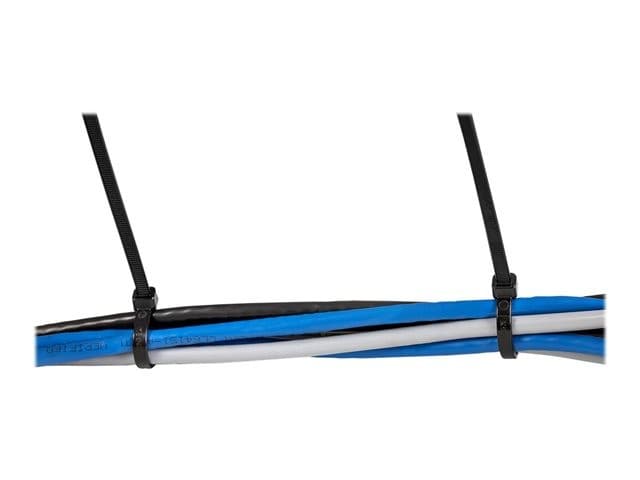 StarTech CBMZT10B Cable Ties 10" (25cm) 100-Pack Black - Image 3
