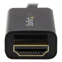 StarTech.com 6ft (2m) DisplayPort to HDMI Cable - 4K 30Hz - DisplayPort to HDMI Adapter Cable - DP 1.2 to HDMI Monitor Cable Converter - Latching DP Connector - Passive DP to HDMI Cord thumbnail 3