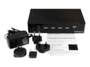 StarTech SV431HDU3A2 4 Port HDMI KVM Switch - 1080p, 3-Port USB 3.0 Hub & Audio thumbnail 4