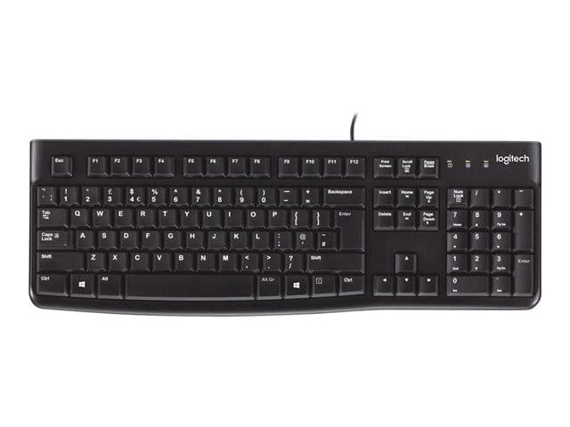 Logitech K120 Keyboard Black - Image 2