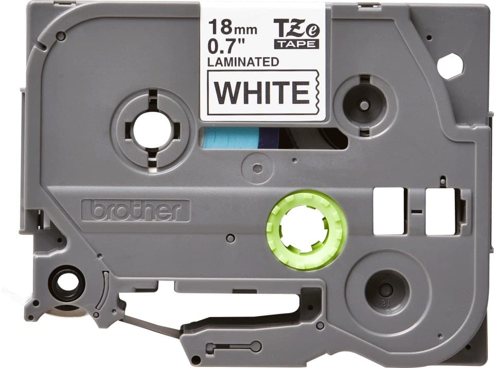 Brother TZe-241 Laminated label-making tape Black on white 18mm x 8m - Image 2