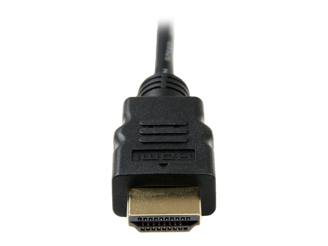 StarTech HDADMM3M HDMI to Micro HDMI Cable with Ethernet 3m Black - Image 1