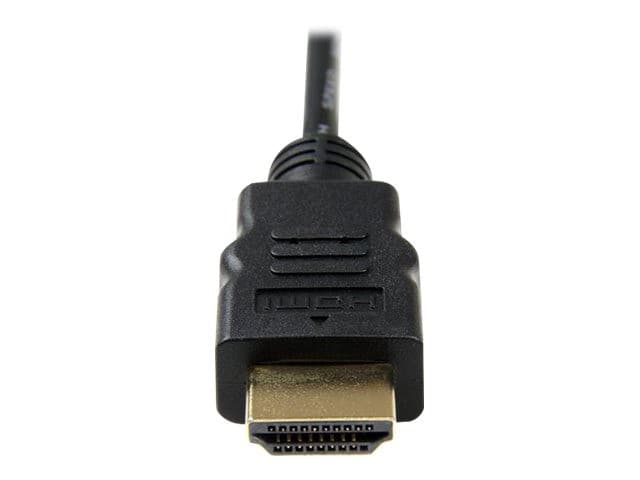 StarTech HDADMM3M HDMI to Micro HDMI Cable with Ethernet 3m Black - Image 2