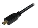 StarTech HDADMM3M HDMI to Micro HDMI Cable with Ethernet 3m Black thumbnail 4