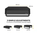 FELLOWES Breyta Monitor Stand - Black thumbnail 4