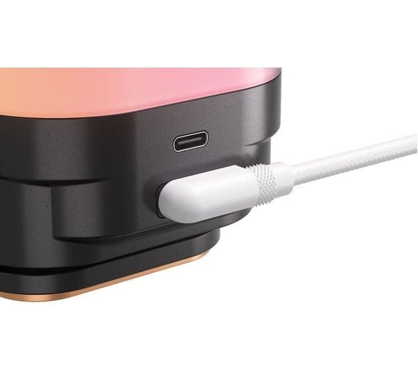 CORSAIR iCUE LINK TITAN 240 RX LCD RGB Liquid CPU Cooler White - Image 5