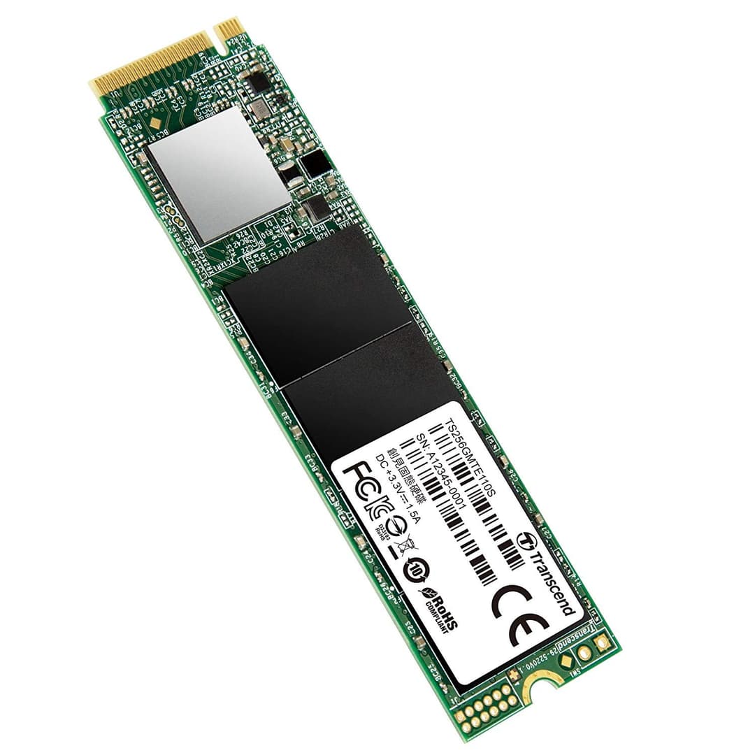 Transcend 110S M.2 2280 NVMe PCIe Gen3 x4 SSD - 256GB - Image 2