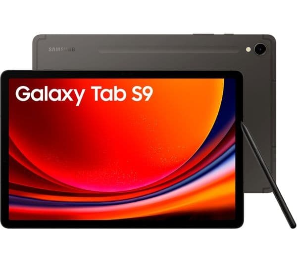 Samsung Galaxy Tab S9 11" 5G Tablet - 8 GB RAM, 128 GB, Graphite, S Pen Included - Image 1