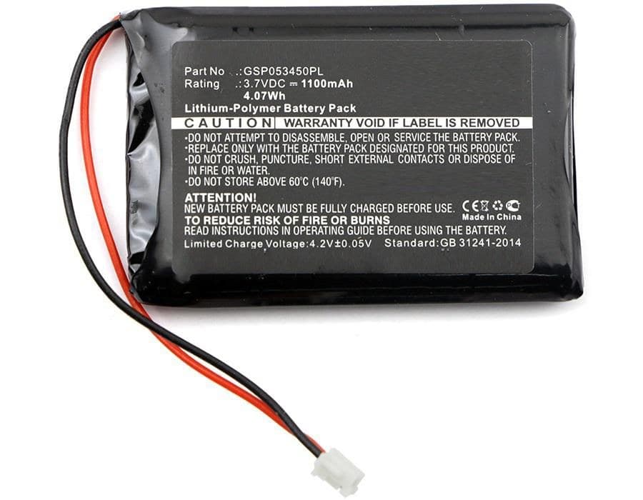 CoreParts Battery 4.07Wh Li-Pol 3.7V 1100mAh for Neonate BC-5700D Baby Monitor (GSP053450PL) - Image 1