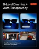 VITURE Beast XR Glasses Regular (IPD 64mm) 174-inch 1200p 120Hz 58 degree FOV 3DoF - Jet Black thumbnail 7