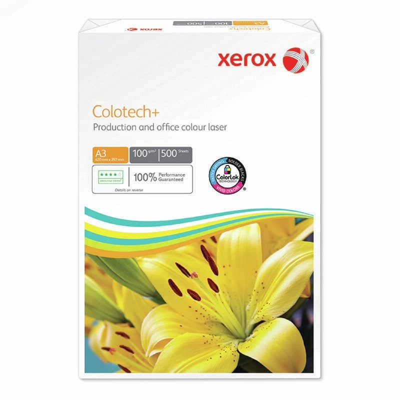 Xerox Colotech+ 003R99006 printing paper A3 (297x420 mm) 100gsm 500 sheets White