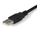 StarTech.com 6ft (1.8m) 2-Port FTDI USB to Serial RS232 Adapter Cable with COM Retention, USB to RS232 Adapter - TAA thumbnail 3