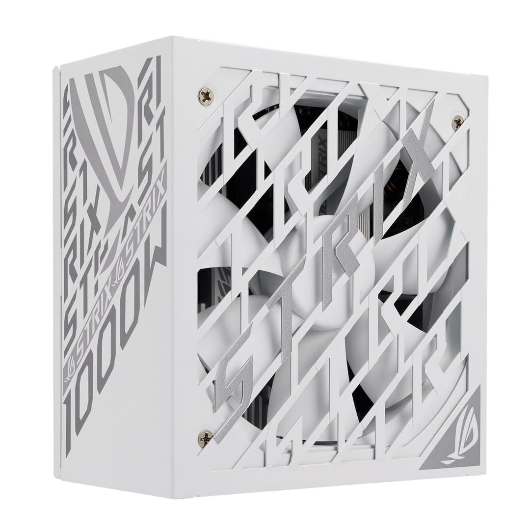 ASUS ROG Strix 1000W Platinum White Edition ATX 3.1 Fully Modular Power Supply - ROG-STRIX-1000P-GAMING-WHITE - Image 2