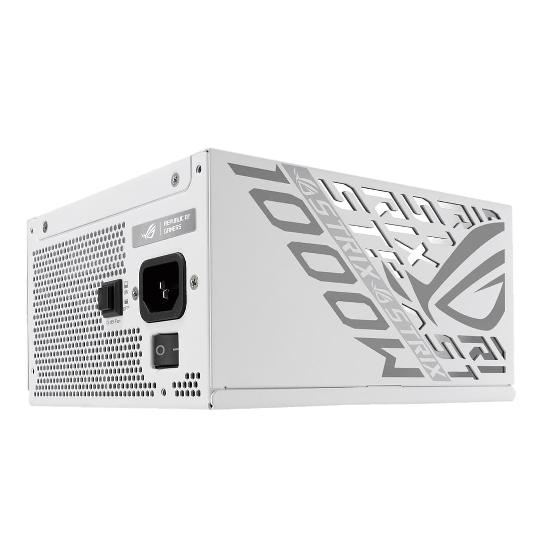 ASUS ROG Strix 1000W Platinum White Edition ATX 3.1 Fully Modular Power Supply - ROG-STRIX-1000P-GAMING-WHITE - Image 6