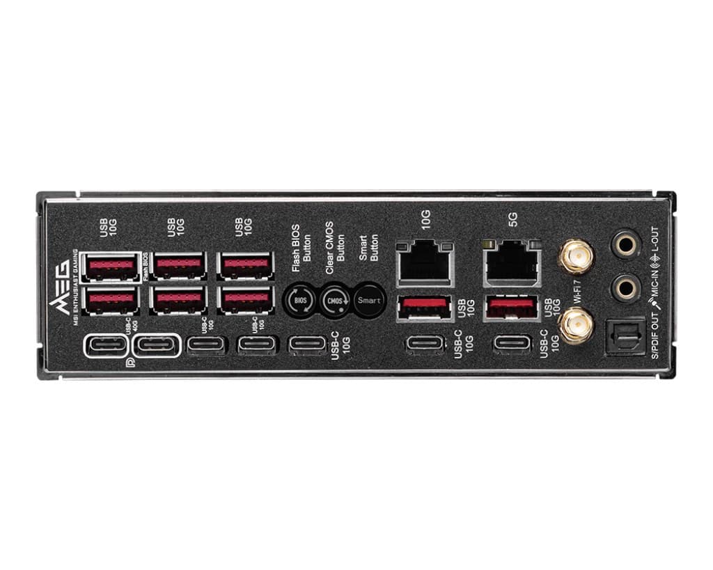 MSI MEG X870E GODLIKE Motherboard AMD X870E Socket AM5 DDR5 Wi-Fi 7 Extended ATX - Image 5