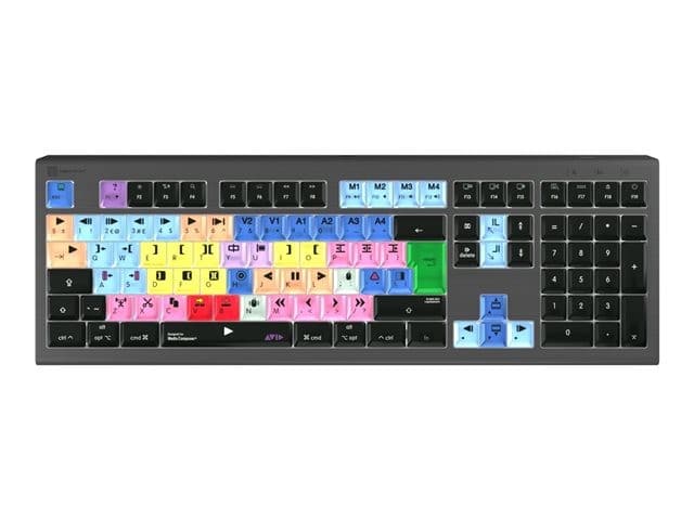 Logic Keyboards Media Composer ASTRA 2 Keyboard Multicolour