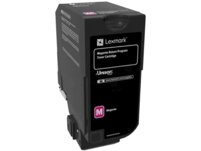 Lexmark 74C2HME High Yield Corporate Toner Cartridge for CS725 / CX725 - Magenta - Image 2