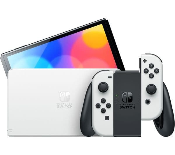 Nintendo Switch OLED Console White - Image 1