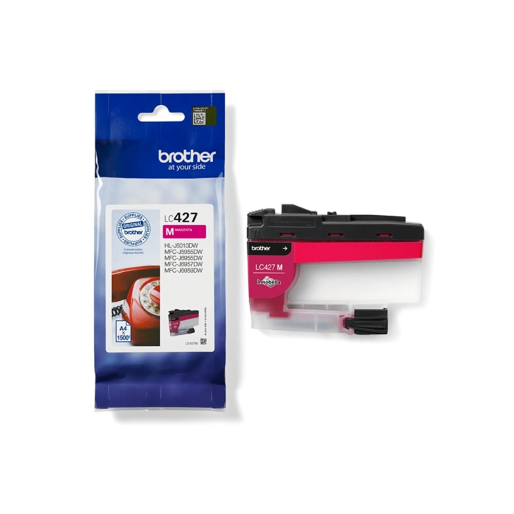 Brother LC427 Ink Cartridge 750 Pages - Magenta