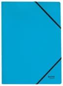 Leitz Recycle Card Folder with Elastic Bands A4 (Pack of 10) - Blue thumbnail 1