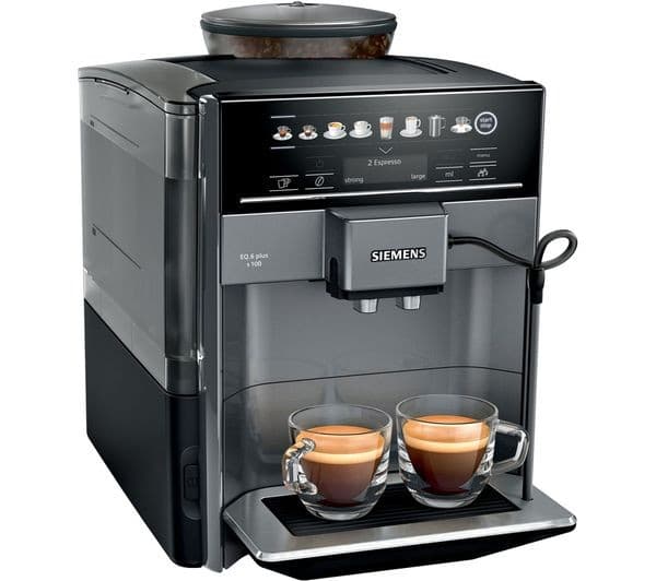 Siemens EQ6 S100 TE651209GB Bean to Cup Coffee Machine Titanium - Image 2