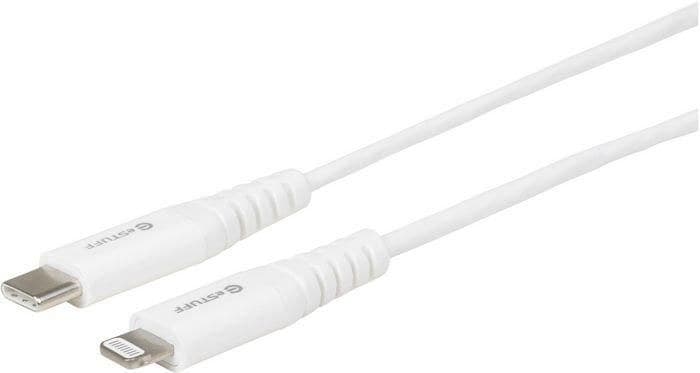 eSTUFF USB-C to Lightning Cable MFi 2m, White